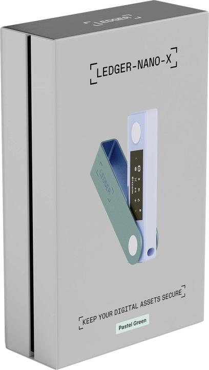 Immagine prodotto Ledger Portafoglio Crypto Hardware Nano X Verde pastello (Bitcoin, Ethereum Classic, Cardano)