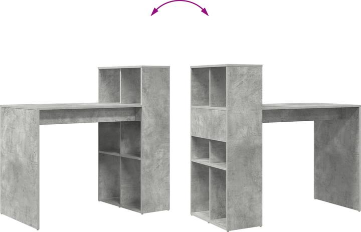 Immagine prodotto VidaXL Scrivania grigio cemento Materiale a base di legno con superficie in cemento Medio
