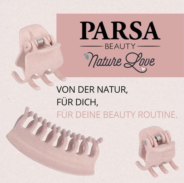 Immagine prodotto Parsa Beauty PARSA Nature Love Fermaglio per capelli, rosa grande, 6 pezzi, in paglia di grano (6 pz.)