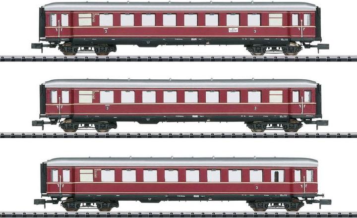 Immagine prodotto MiniTrix T15405 DB autovetture set di 3 / Il Bamberger rosso parte 1 parte 1 (Traccia N)