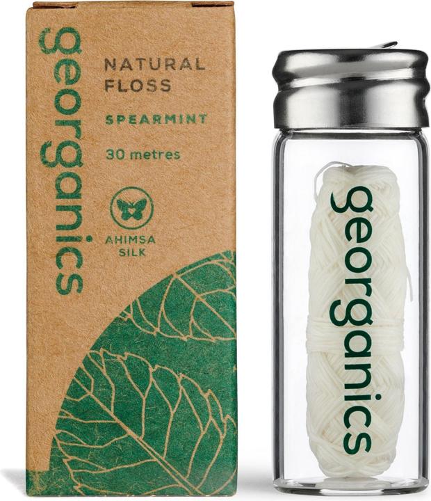 Actual product image Georganics Natural dental floss (50 m)