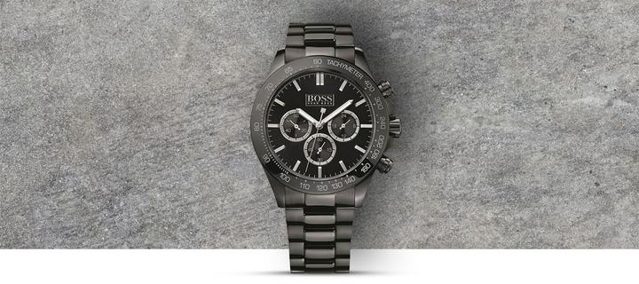 Produktbild Hugo Boss Ikon 1512961 Herrenuhr + BOX (Chronograph, 44 mm)
