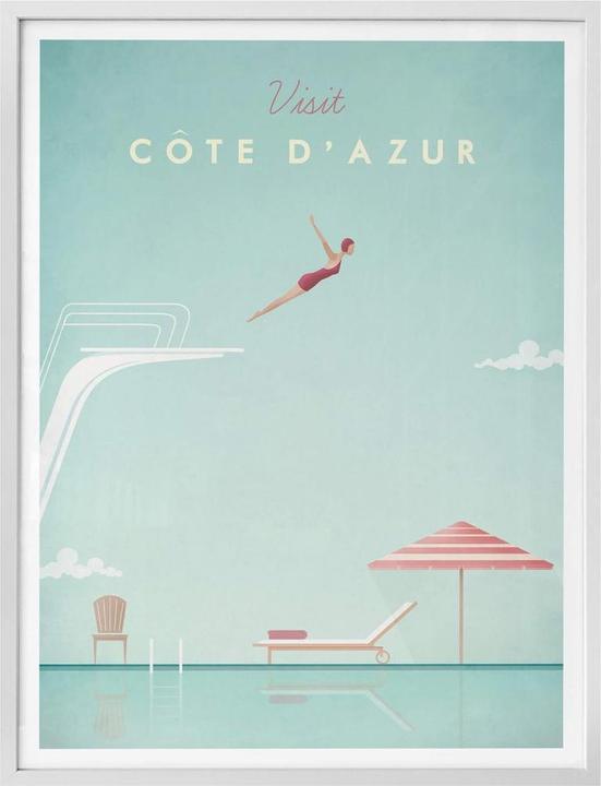 Produktbild Trenddeko Rivers - Côte d’Azur (60 x 80 cm)