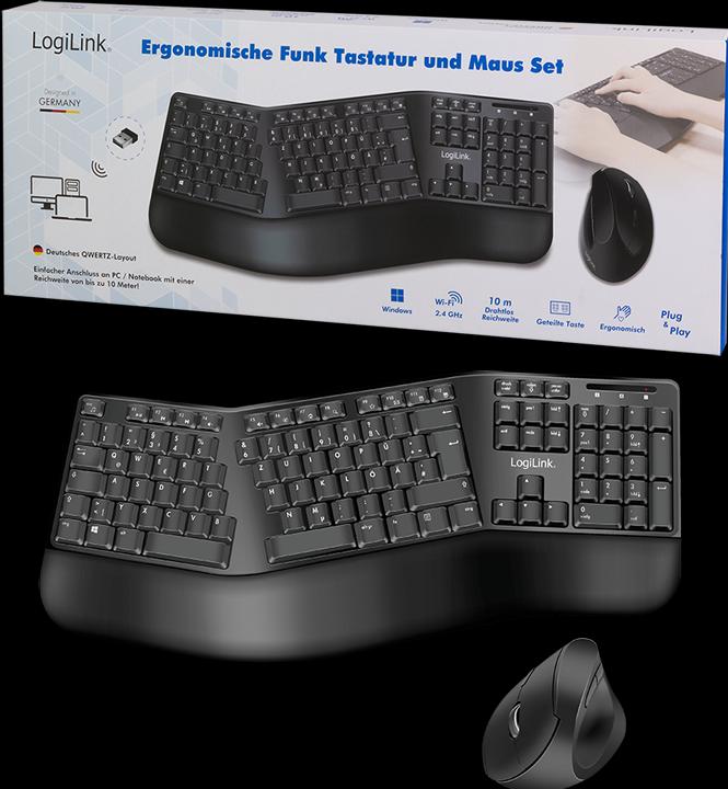 Produktbild LogiLink ID0211 (DE, Kabellos)