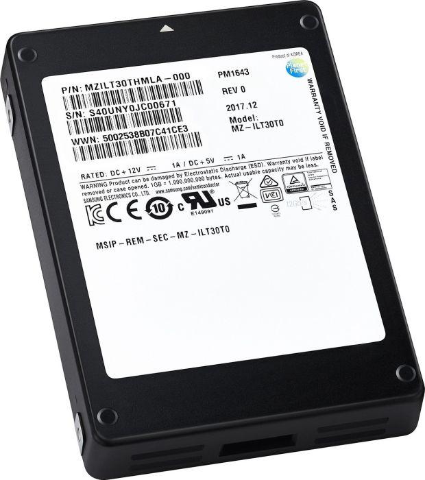 Actual product image Samsung Enterprise PM1643 (30720 GB, 2.5")