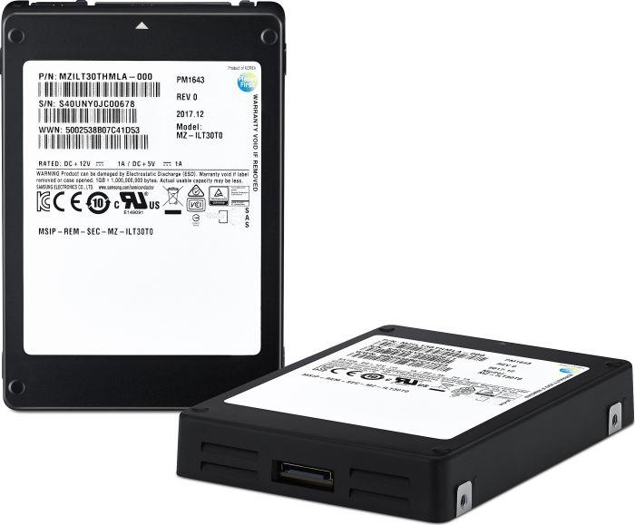 Actual product image Samsung Enterprise PM1643 (30720 GB, 2.5")