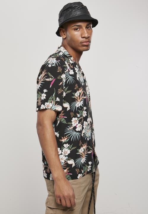 Actual product image Urban Classics Viscose AOP Resort Shirt (M)