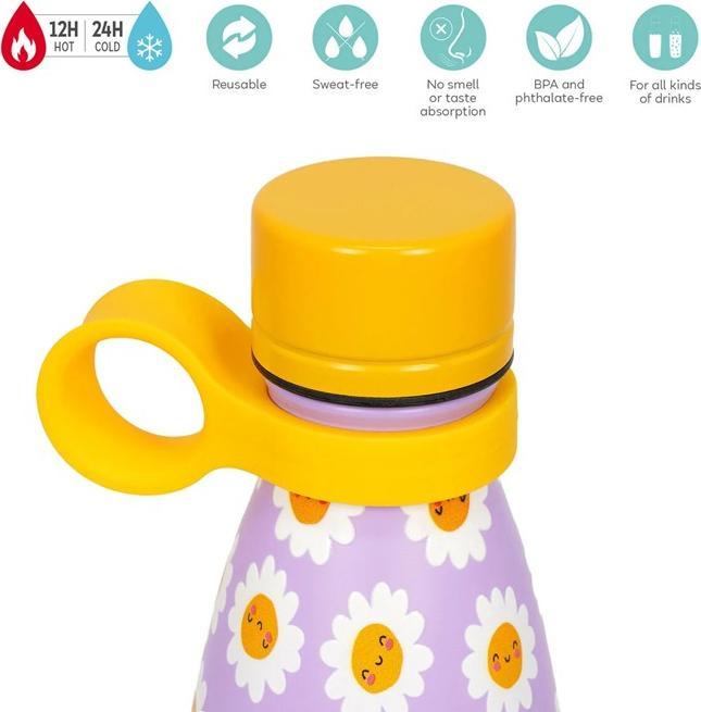Actual product image Legami Thermoflasche 500 Ml - Hot&Cold Daisy (0.50 l)