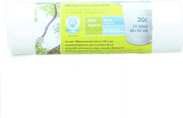 Productafbeelding Secolan Afvalzakken (1 x, 20 l)