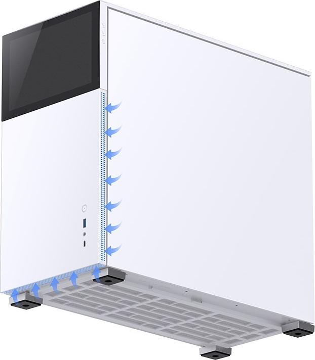 Actual product image Jonsbo D41 Screen ATX (ATX, Mini-ITX, mATX, DTX)