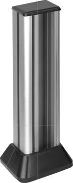 Actual product image Kontakt Simon single-sided ALC mini-pillar 6xK45 or 3xCIMA aluminium ALC313