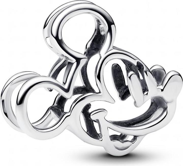 Actual product image Pandora Disney Mickey Mouse Openwork Charm (Silver 925)