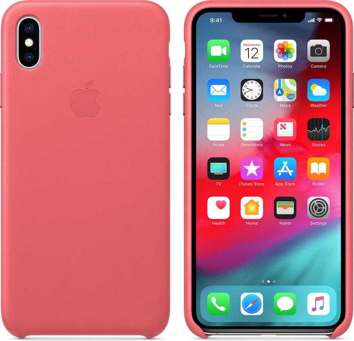 Actual product image Apple Leather Case (Apple iPhone XS Max)