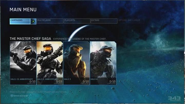 Actual product image Microsoft Halo: The Master Chief Collection (Xbox Series X, Xbox One X, DE)