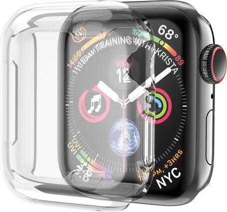 Produktbild Cover-Discount Apple Watch 45mm - Gummi Schutz Case transparent