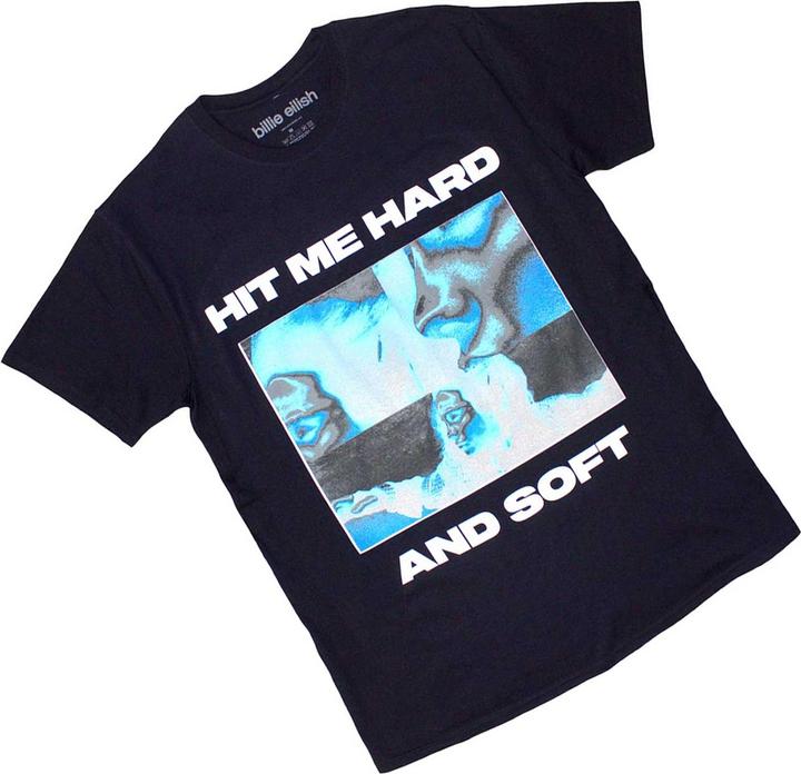 Actual product image Billie Eilish Unisex Adult Hit Me Hard And Soft Negatives T-Shirt (XXL)
