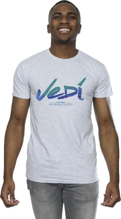 Produktbild Star Wars ObiWan Kenobi Jedi Painted Font TShirt (4XL)