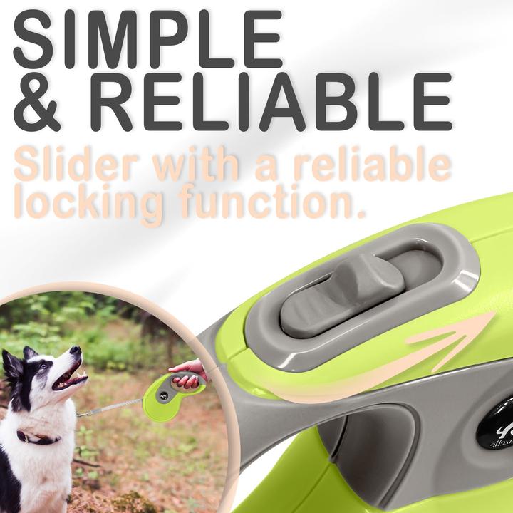 Produktbild Bluzelle Hundeleine Rolleine mit Metall-Haken & Bremse (Hund, Allgemein)