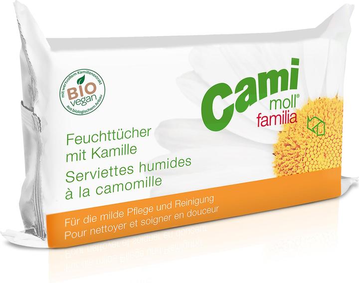 Produktbild Cami-Moll Familia Feuchttücher Softpack (72 Stück)