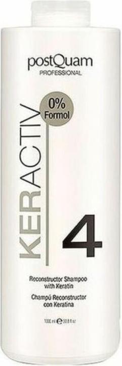 Produktbild Postquam HAIRCARE KERACTIV Rekonstruktionsshampoo mit Keratin 1000 ml (1000 ml, Flüssiges Shampoo)