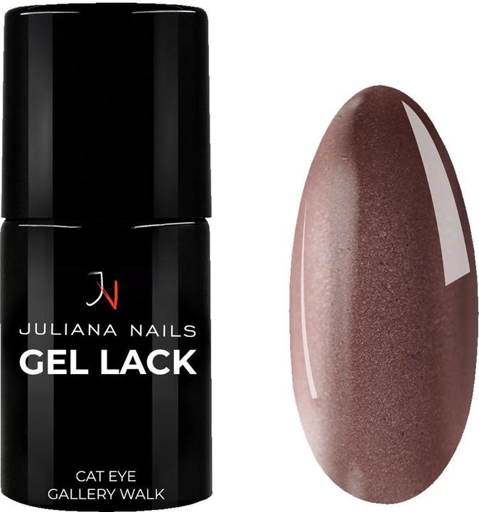 Actual product image Juliana Nails Gel Lack Cat Eye Gallery Walk (Cat Eye Gallery Walk, UV gel varnish)