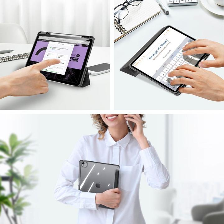 Produktbild Dux Ducis Tri Fold Cover (iPad Air 13 2024 (M2), iPad Pro 12.9 2018 (3. Gen), iPad Pro 12.9 2020 (4. Gen), iPad Pro 12.9 2021 (5. Gen), iPad Pro 12.9 2022 (6. Gen))
