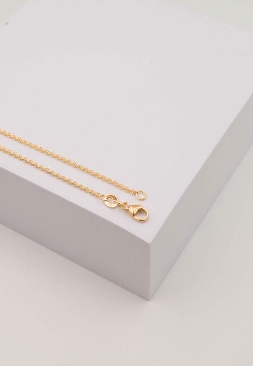 Produktbild Muau Necklace round anchor rose gold 750, 1.7mm, 40cm (750/18K Rotgold, 40 cm)