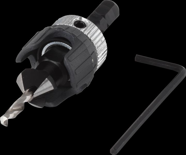 Actual product image wolfcraft wolfcraft 1 Vorbohrer m Senker+Tiefenst. ø3,2x12mm (3.2 mm, 12 mm)
