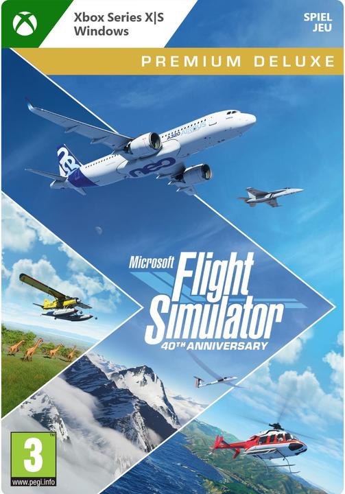 Immagine prodotto Microsoft Flight Simulator: 40th Anniversary - Edizione Premium Deluxe (PC, Xbox Series X, Xbox Serie S)