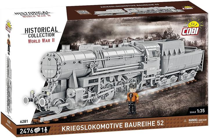 Actual product image Cobi War locomotive BR 52 / 2400 pcs.