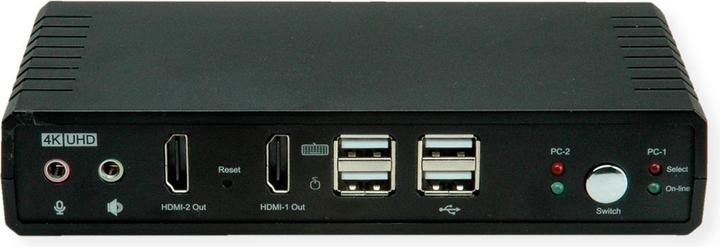 Produktbild Roline Kvm Switch Dual Head 1u-2pcs