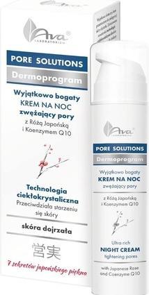 Ava Cosmetics Pore Solution Night Cream with Coenzyme Q10 (50 ml)