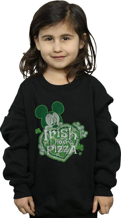 Image du produit Disney - Sweat MICKEY MOUSE SHAMROCK PIZZA - Fille (116)