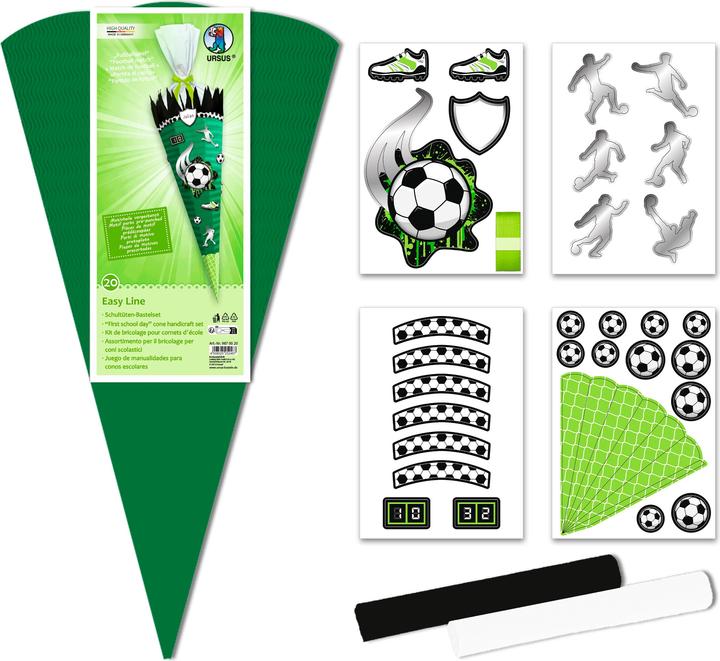 Immagine prodotto Ursus Set per la realizzazione di coni per la scuola "Gioco del calcio (68 cm, 8 x)