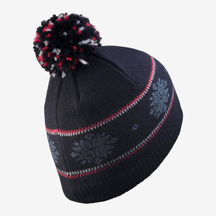 Image du produit Wedze Bonnet de ski enfant flocons de neige - Jacquard bleu