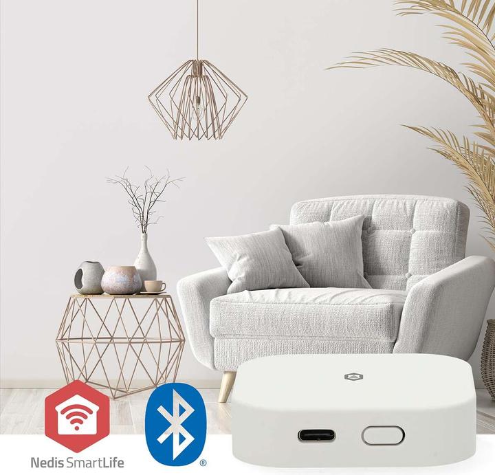 Image du produit Nedis SmartLife Gateway | Bluetooth® / Zigbee 3.0 | 50 Geräte | Stromversorgung über USB | Android™