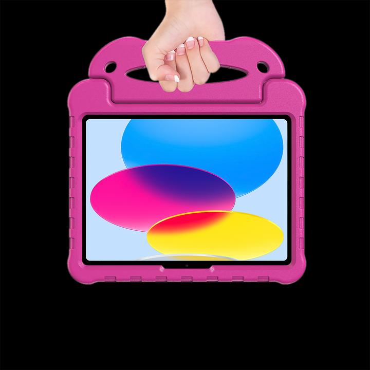 Produktbild Cazy Schutzhülle Kompatibel mit iPad 2022 (10th Gen) Kinderhulle Back Cover Ultra für Kinder mit Griff - (iPad 2022 (10. Gen))
