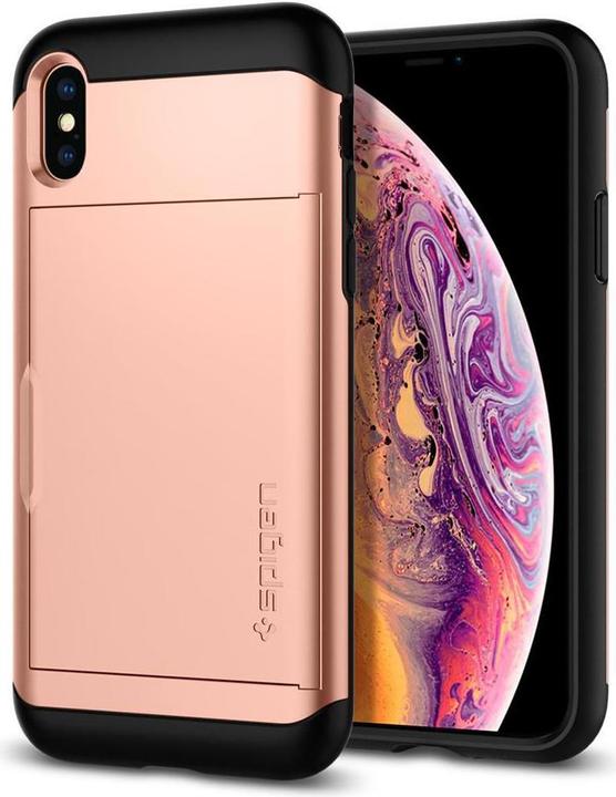 Produktbild Spigen Slim Armor CS Rose Gold (Apple iPhone XS, Apple iPhone X)