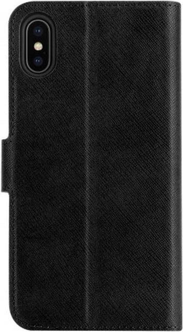 Actual product image Xqisit Wallet Case Viscose black (Apple iPhone XS Max)