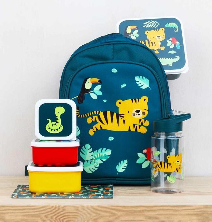 Immagine prodotto A Little Lovely Company Scatola pranzo e snack Jungle Tiger SBSEJT20