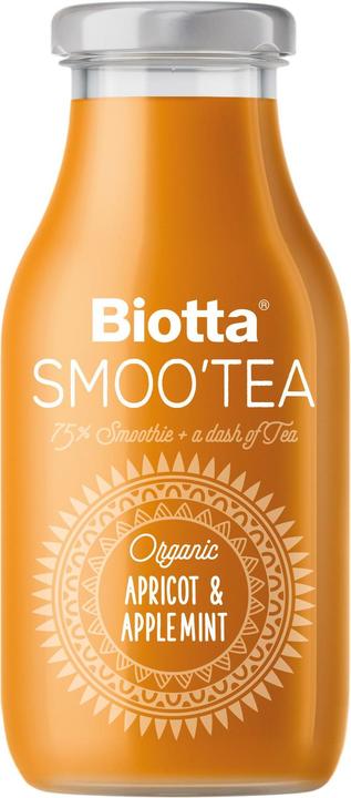 Produktbild Biotta SmooTea Aprikose Apfelminze Bio (6 x 25 cl)