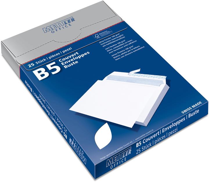 Actual product image Mettler Office Envelope (B5, 25 x)