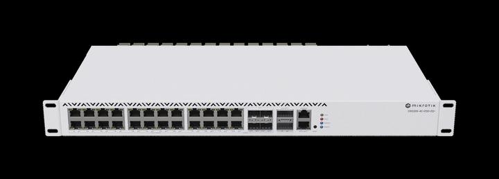 Image du produit MikroTik Commutateur de routeur cloud CRS326-4C++2Q+RM (26 Ports)