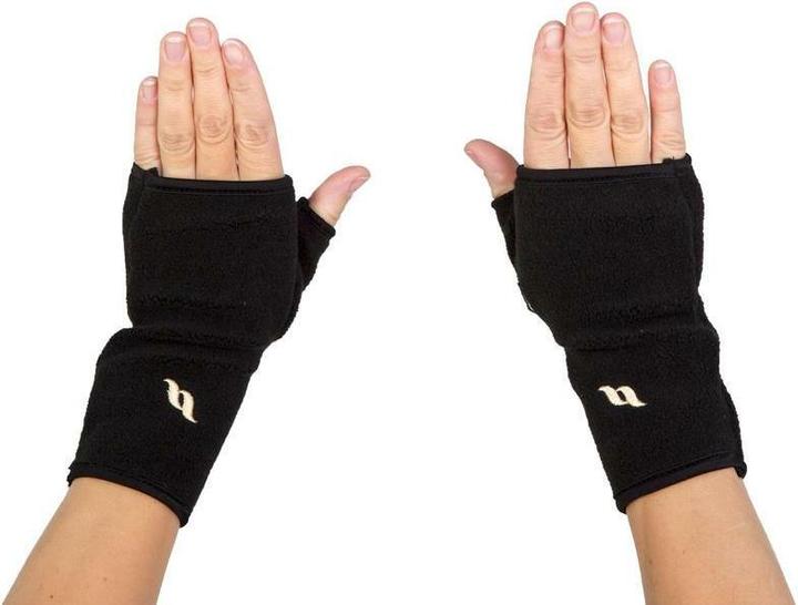 Actual product image Back on Track Half gloves fleece (M)
