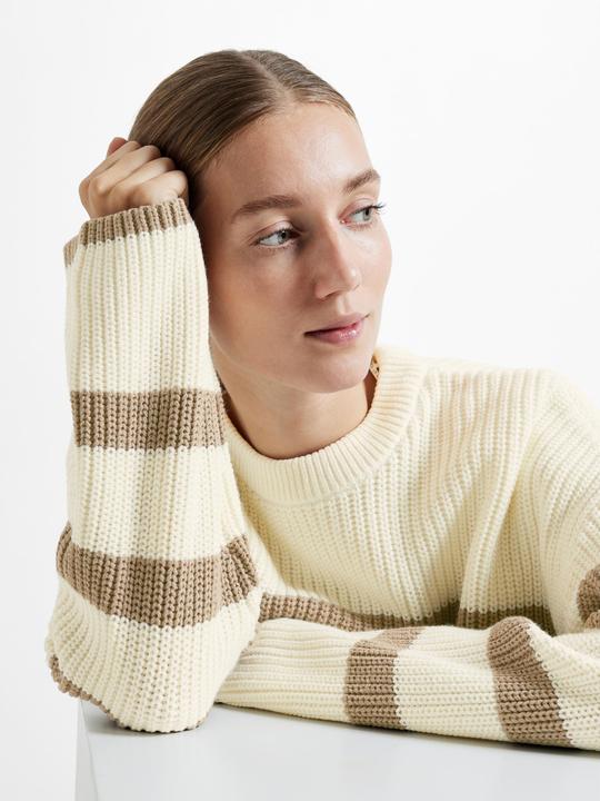 Produktbild Selected Femme Gestreifter Strickpullover (XL)