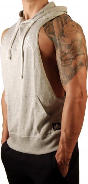 Actual product image Gym Generation Fighter Muscle Tank GREY (XL)
