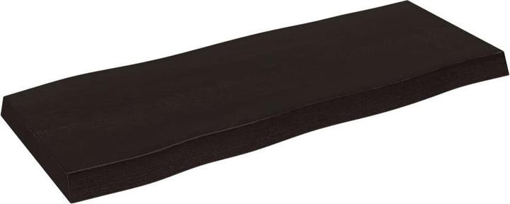 Actual product image VidaXL Tischplatte 100x40x6 cm Massivholz Eiche Behandelt (100 x 40 x 6 cm)