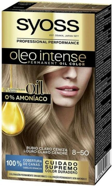 Produktbild Syoss OLIO INTENSE tinte sin amoniaco #8.50-rubio ceniza 5 pz (8-50)