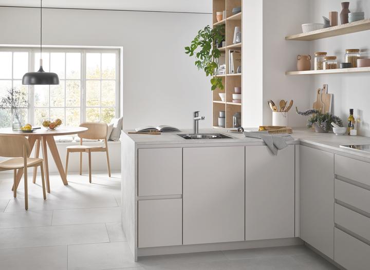 Immagine prodotto Grohe K700 Edelstahlspüle (Lavello sottopiano, 46.40 cm, 46.40 cm)