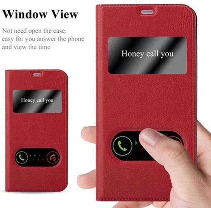 Actual product image Cadorabo Book with View double window cover (G6)